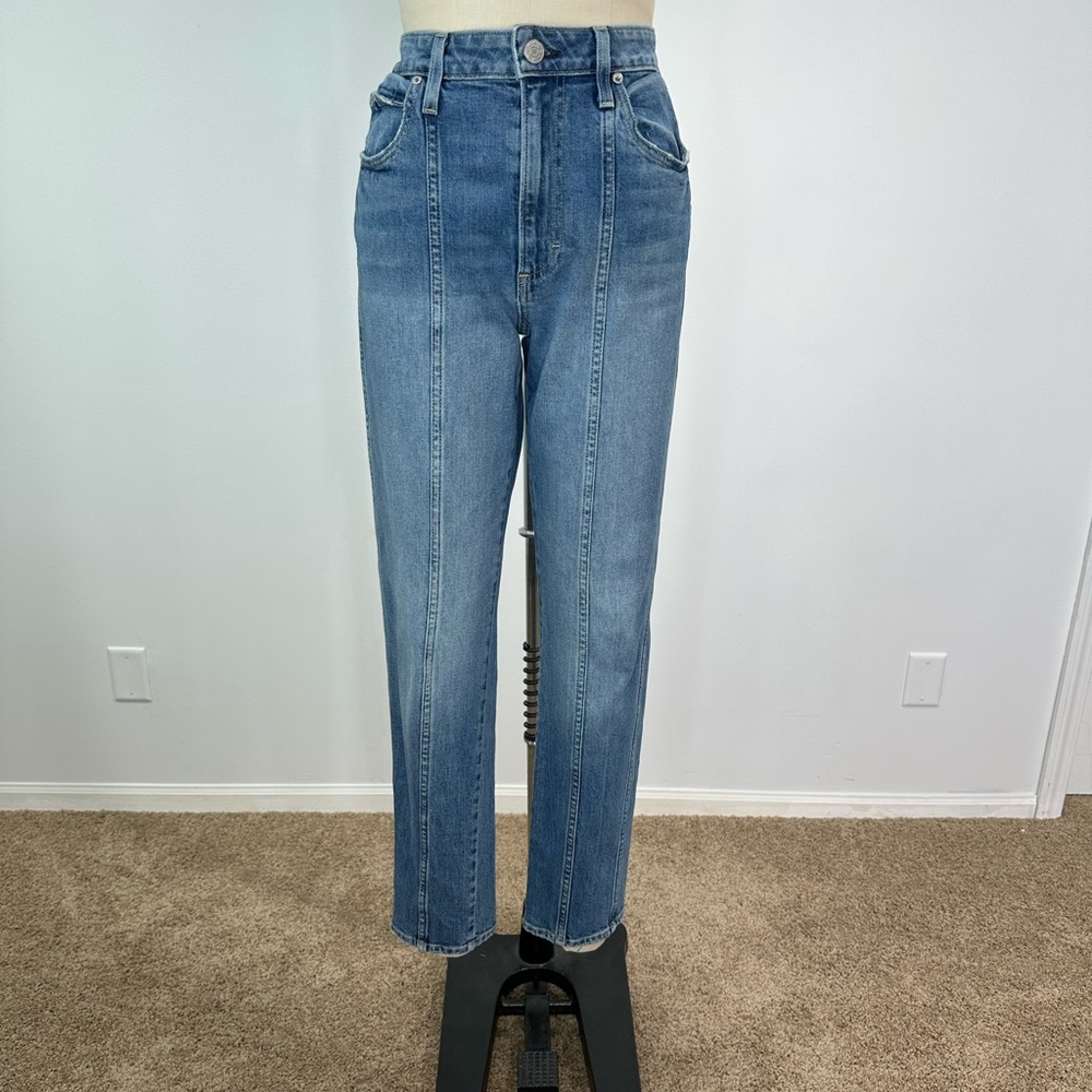 AMO Light Blue Straight Leg Jeans